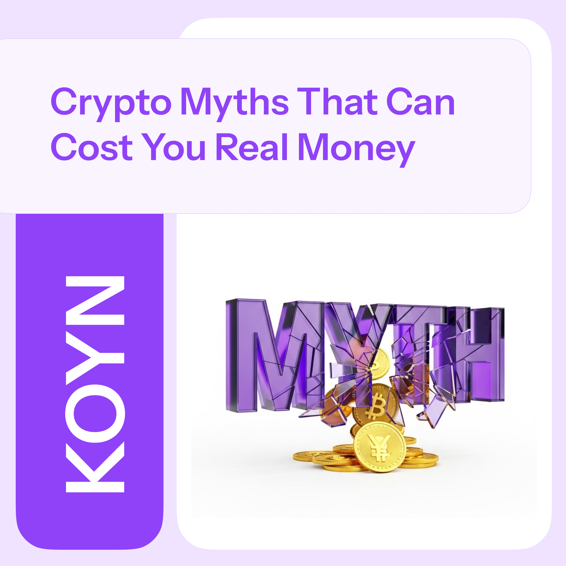 Crypto Myths That Can Cost You Real Money
